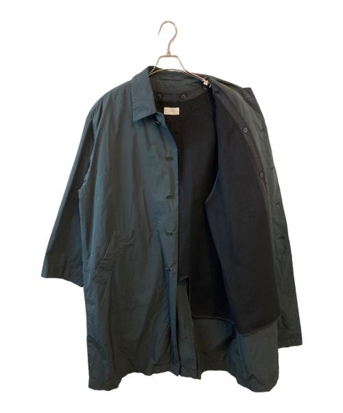 ATON（エイトン）ATON (エイトン) Air weather Balmacaan Coat グリーン サイズ:04の古着・服飾アイテム