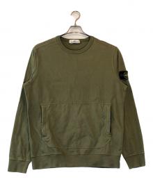 STONE ISLAND（ストーンアイランド）の古着「クルーネックスウェット」｜オリーブ