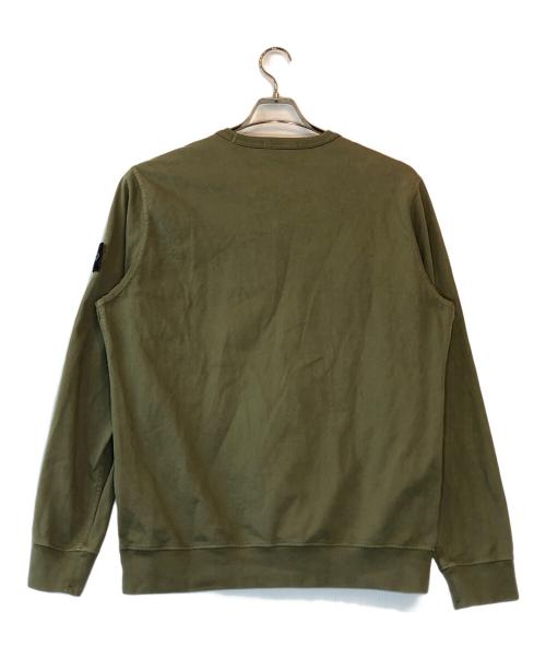 STONE ISLAND（ストーンアイランド）STONE ISLAND (ストーンアイランド) クルーネックスウェット オリーブ サイズ:Lの古着・服飾アイテム