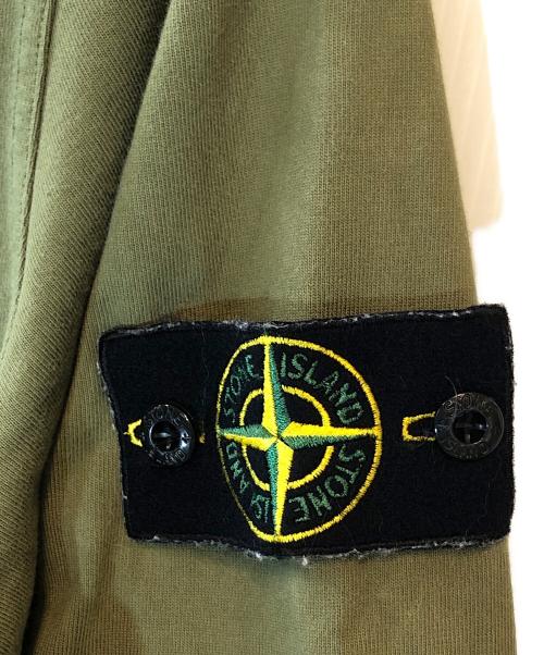 STONE ISLAND（ストーンアイランド）STONE ISLAND (ストーンアイランド) クルーネックスウェット オリーブ サイズ:Lの古着・服飾アイテム