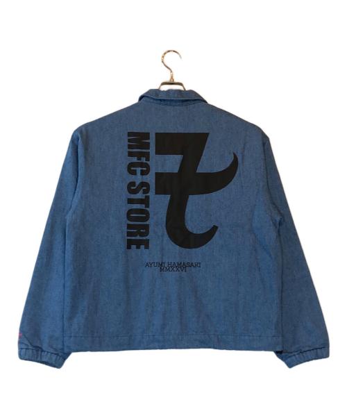 MFC STORE（エムエフシーストア）MFC STORE (エムエフシーストア) デニムコーチジャケット ブルー サイズ:S 未使用品の古着・服飾アイテム