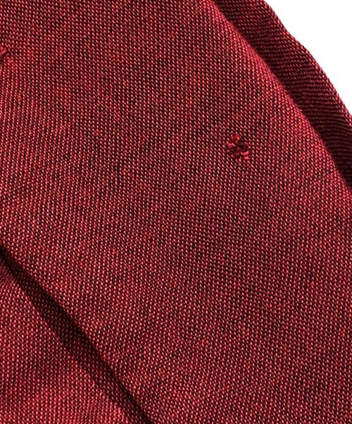 ARROW（アロー）ARROW (アロー) 開襟シャツ レッド サイズ:MEDIUMの古着・服飾アイテム