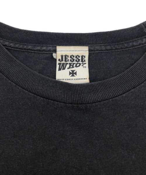 westcoastchoppers（ウエスト・コースト・チョッパーズ）westcoastchoppers (ウエスト・コースト・チョッパーズ) 2003 Front Emblem Flame L/S Tee ブラック サイズ:XLの古着・服飾アイテム