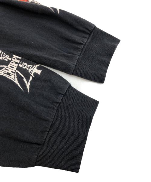westcoastchoppers（ウエスト・コースト・チョッパーズ）westcoastchoppers (ウエスト・コースト・チョッパーズ) 2003 Front Emblem Flame L/S Tee ブラック サイズ:XLの古着・服飾アイテム