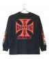 westcoastchoppers (ウエスト・コースト・チョッパーズ) 2003 Front Emblem Flame L/S Tee ブラック サイズ:XL：40000円