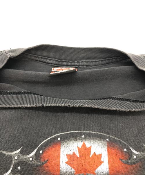 HARLEY-DAVIDSON（ハーレーダビッドソン）HARLEY-DAVIDSON (ハーレーダビッドソン) ロングスリーブカットソー グレー サイズ:XLの古着・服飾アイテム
