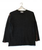 COMME des GARCONS HOMMEコムデギャルソン オム）の古着「ウールニット」｜ブラウン