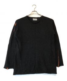 COMME des GARCONS HOMME（コムデギャルソン オム）の古着「ウールニット」｜ブラウン