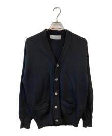 COMME des GARCONS HOMME（コムデギャルソン オム）の古着「ウールニットカーディガン」｜ブラック