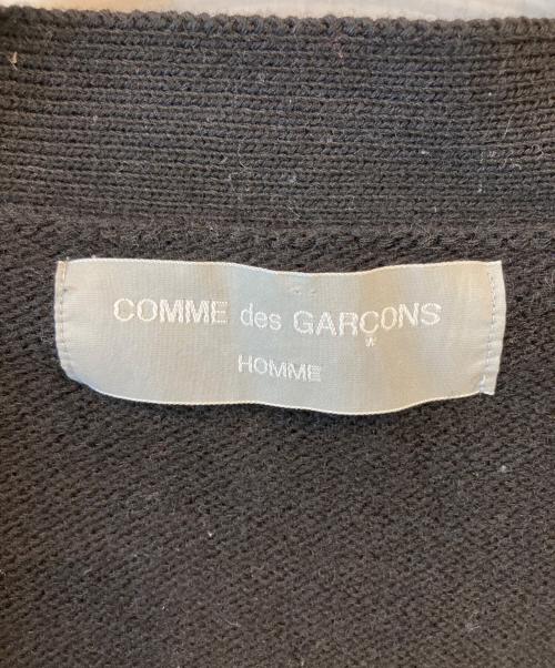 COMME des GARCONS HOMME（コムデギャルソン オム）COMME des GARCONS HOMME (コムデギャルソン オム) ウールニットカーディガン ブラック サイズ:不明の古着・服飾アイテム