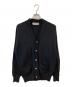 COMME des GARCONS HOMME（コムデギャルソン オム）の古着「ウールニットカーディガン」｜ブラック