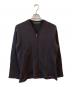 COMME des GARCONS HOMME PLUS（コムデギャルソンオムプリュス）の古着「ジップアップニット」｜ボルドー×グリーン