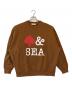 WIND AND SEA（ウィンダンシー）の古着「CREWNECK SWEATSHIRT(SPADE)」｜ブラウン