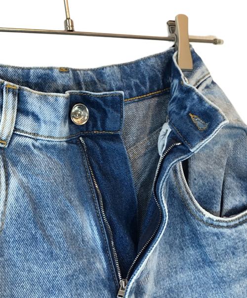 Maison Margiela（メゾンマルジェラ）Maison Margiela (メゾンマルジェラ) スラッシュディテールデニムパンツ ブラック サイズ:36の古着・服飾アイテム
