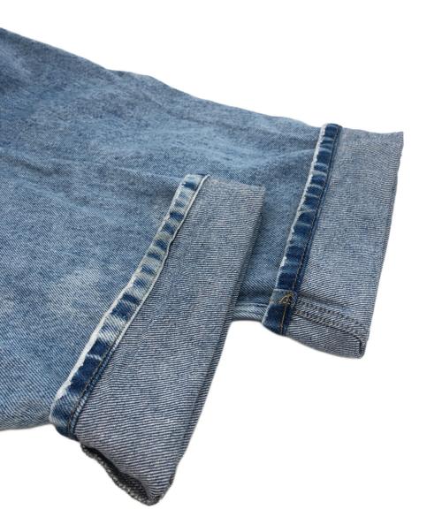 Maison Margiela（メゾンマルジェラ）Maison Margiela (メゾンマルジェラ) スラッシュディテールデニムパンツ ブラック サイズ:36の古着・服飾アイテム