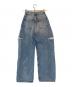 Maison Margiela (メゾンマルジェラ) スラッシュディテールデニムパンツ ブラック サイズ:36：45000円