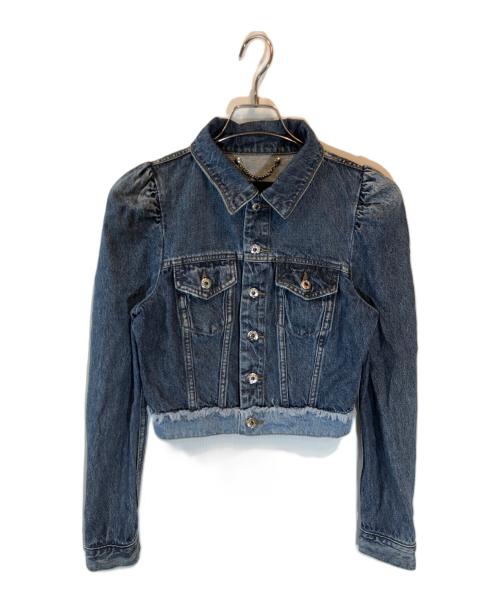 DIESEL（ディーゼル）DIESEL (ディーゼル) ショートデニムジャケット インディゴ サイズ:XSの古着・服飾アイテム