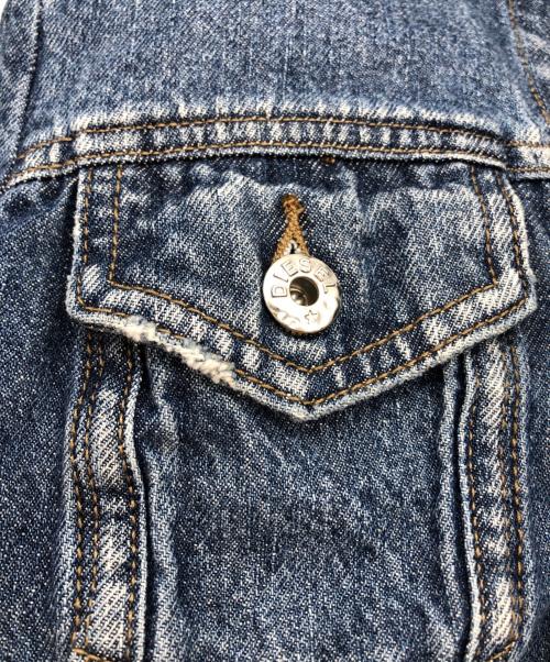 DIESEL（ディーゼル）DIESEL (ディーゼル) ショートデニムジャケット インディゴ サイズ:XSの古着・服飾アイテム