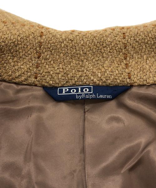 POLO RALPH LAUREN（ポロ・ラルフローレン）POLO RALPH LAUREN (ポロ・ラルフローレン) ウールチェスターコート ブラウン サイズ:94A6の古着・服飾アイテム