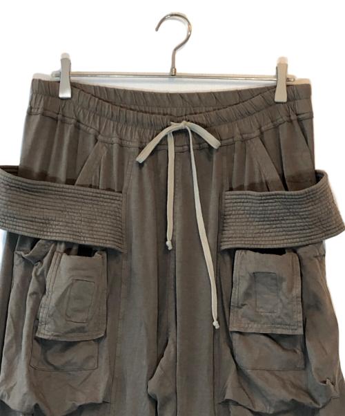 DRKSHDW（ダークシャドウ）DRKSHDW (ダークシャドウ) CREATCH CARGO WIDE DRAWSTRING ブラウン サイズ:Lの古着・服飾アイテム