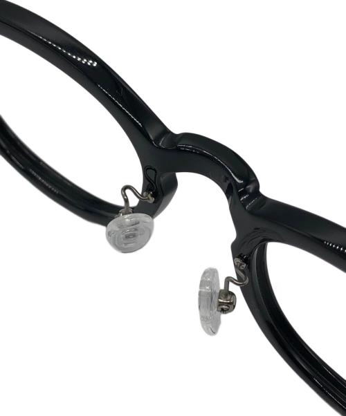 MOSCOT（モスコット）MOSCOT (モスコット) 伊達眼鏡 ブラック サイズ:46□24-145の古着・服飾アイテム