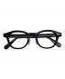 MOSCOT（モスコット）の古着「伊達眼鏡」｜ブラック