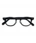 MOSCOT (モスコット) 伊達眼鏡 ブラック サイズ:46□24-145：15000円