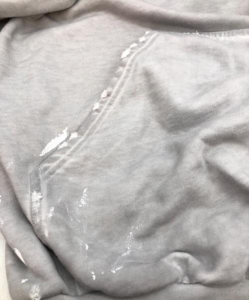 BALENCIAGA（バレンシアガ）BALENCIAGA (バレンシアガ) METAL PRINTED OVERSIZED HOODIE グレー サイズ:２の古着・服飾アイテム