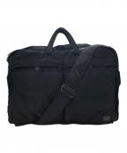 PORTERポーター）の古着「3WAY BRIEFCASE」｜ブラック