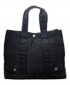 PORTER×Mastermind JAPANポーター×マスターマインド ジャパン）の古着「トートバッグ」｜ブラック