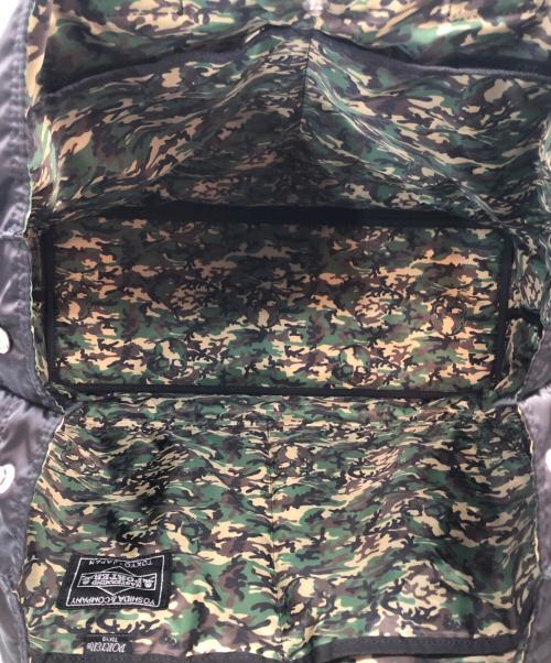 PORTER（ポーター）PORTER (ポーター) Mastermind JAPAN (マスターマインド ジャパン) トートバッグ ブラックの古着・服飾アイテム