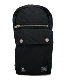 PORTER×Mastermind JAPAN（ポーター×マスターマインド ジャパン）の古着「ワンショルダーバッグ」｜ブラック