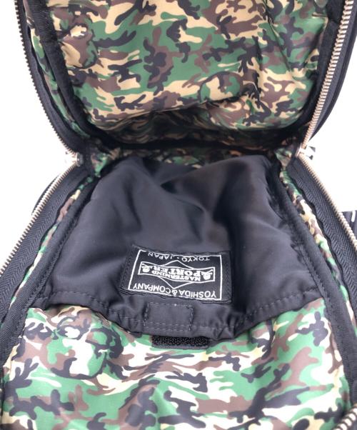 PORTER（ポーター）PORTER (ポーター) Mastermind JAPAN (マスターマインド ジャパン) ワンショルダーバッグ ブラックの古着・服飾アイテム