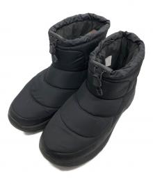 THE NORTH FACE（ザ ノース フェイス）の古着「ヌプシ ブーティ ウォータープルーフ ロゴ ショート」｜ブラック