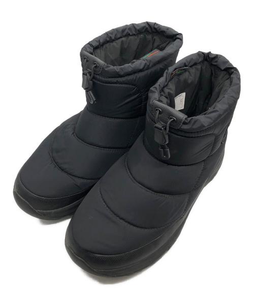 THE NORTH FACE（ザ ノース フェイス）THE NORTH FACE (ザ ノース フェイス) ヌプシ ブーティ ウォータープルーフ ロゴ ショート ブラック サイズ:28cmの古着・服飾アイテム