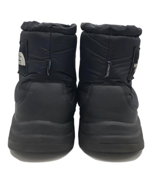 THE NORTH FACE（ザ ノース フェイス）THE NORTH FACE (ザ ノース フェイス) ヌプシ ブーティ ウォータープルーフ ロゴ ショート ブラック サイズ:28cmの古着・服飾アイテム