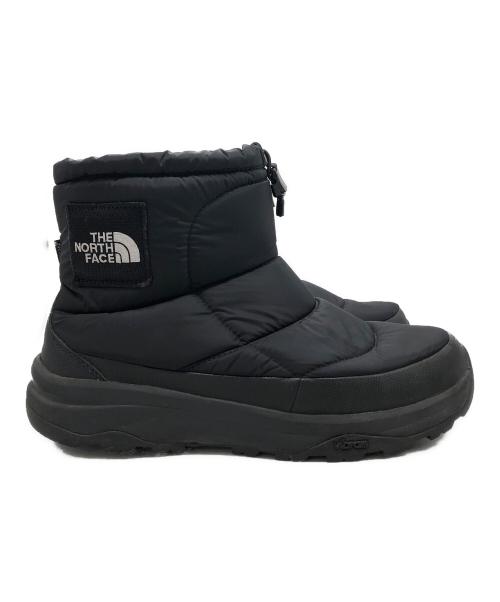 THE NORTH FACE（ザ ノース フェイス）THE NORTH FACE (ザ ノース フェイス) ヌプシ ブーティ ウォータープルーフ ロゴ ショート ブラック サイズ:28cmの古着・服飾アイテム