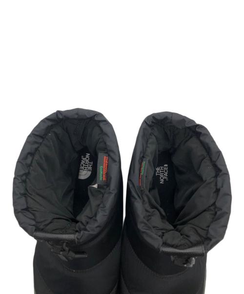 THE NORTH FACE（ザ ノース フェイス）THE NORTH FACE (ザ ノース フェイス) ヌプシ ブーティ ウォータープルーフ ロゴ ショート ブラック サイズ:28cmの古着・服飾アイテム
