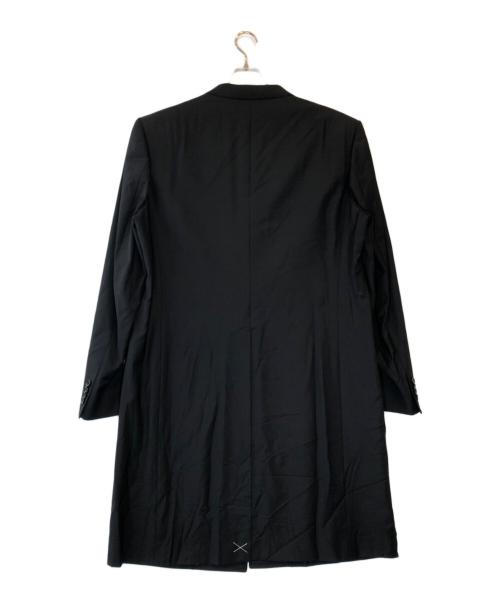 DOLCE & GABBANA（ドルチェ＆ガッバーナ）DOLCE & GABBANA (ドルチェ＆ガッバーナ) チェスターコート ブラック サイズ:56の古着・服飾アイテム
