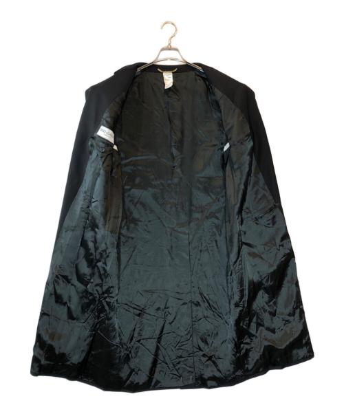 DOLCE & GABBANA（ドルチェ＆ガッバーナ）DOLCE & GABBANA (ドルチェ＆ガッバーナ) チェスターコート ブラック サイズ:56の古着・服飾アイテム