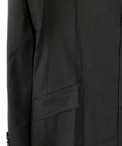 DOLCE & GABBANA（ドルチェ＆ガッバーナ）DOLCE & GABBANA (ドルチェ＆ガッバーナ) チェスターコート ブラック サイズ:56の古着・服飾アイテム