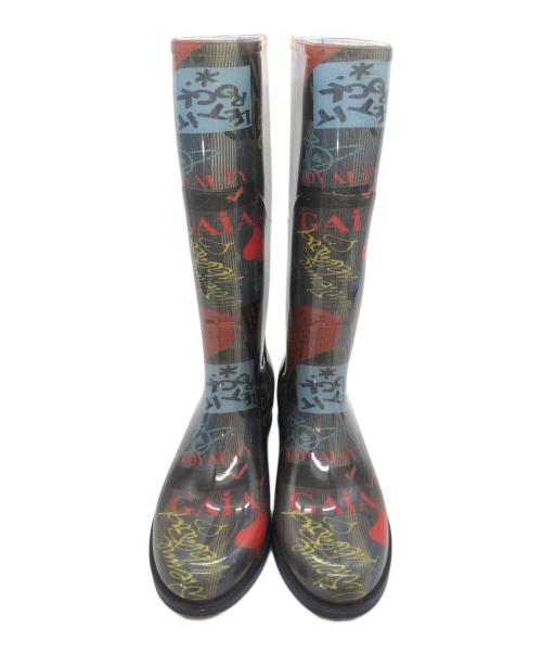 Vivienne Westwood（ヴィヴィアンウエストウッド）Vivienne Westwood (ヴィヴィアンウエストウッド) レインブーツ マルチカラー サイズ:37の古着・服飾アイテム