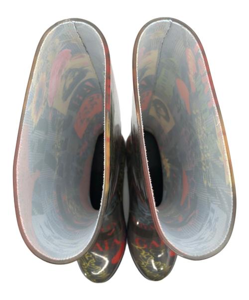 Vivienne Westwood（ヴィヴィアンウエストウッド）Vivienne Westwood (ヴィヴィアンウエストウッド) レインブーツ マルチカラー サイズ:37の古着・服飾アイテム