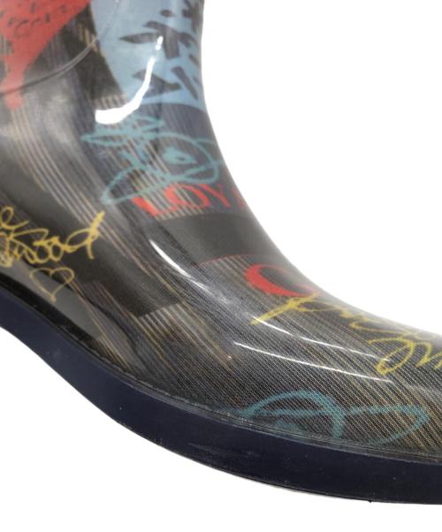 Vivienne Westwood（ヴィヴィアンウエストウッド）Vivienne Westwood (ヴィヴィアンウエストウッド) レインブーツ マルチカラー サイズ:37の古着・服飾アイテム
