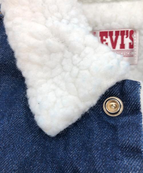 LEVI'S（リーバイス）LEVI'S (リーバイス) 裏地ボアデニムジャケット インディゴ サイズ:38Rの古着・服飾アイテム