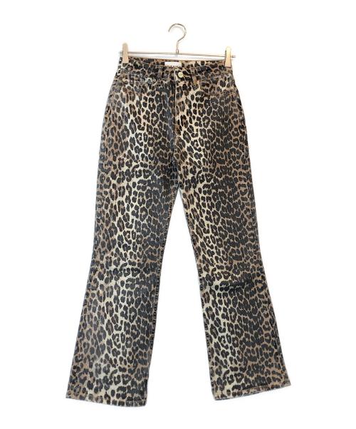 GANNI（ガニー）Ganni (ガニー) BETZY CROPPED ブラウン サイズ:25の古着・服飾アイテム