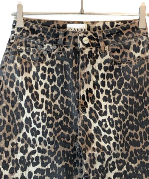 GANNI（ガニー）Ganni (ガニー) BETZY CROPPED ブラウン サイズ:25の古着・服飾アイテム