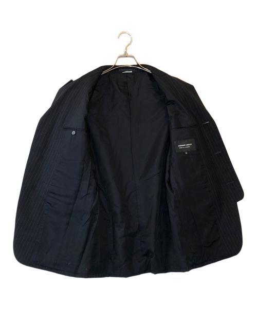COMME des GARCONS HOMME DEUX（コムデギャルソン オム ドゥ）COMME des GARCONS HOMME DEUX (コムデギャルソン オム ドゥ) 3Bセットアップスーツ ネイビー サイズ:Mの古着・服飾アイテム