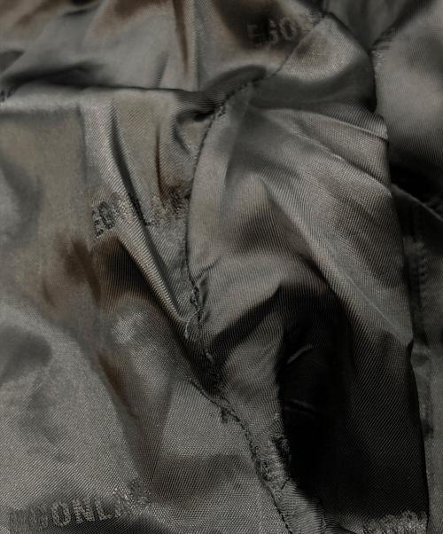 EGON lab（エゴンラボ）EGON LAB (エゴンラボ) EGONIC DOUBLE BREASTED JACKET ブラック サイズ:46の古着・服飾アイテム