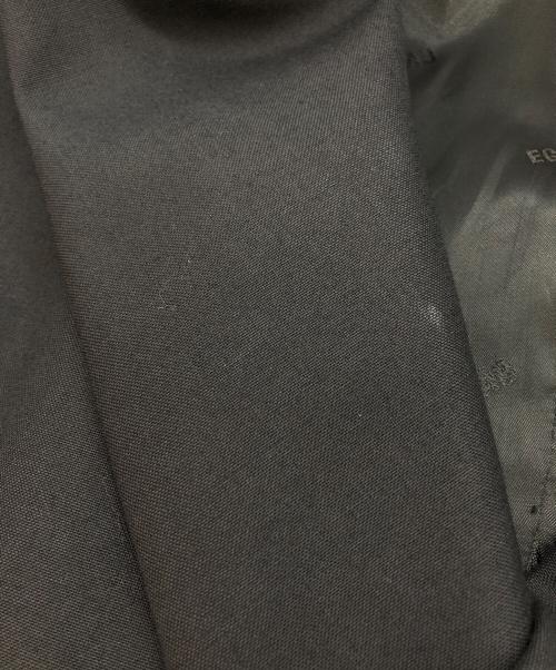 EGON lab（エゴンラボ）EGON LAB (エゴンラボ) EGONIC DOUBLE BREASTED JACKET ブラック サイズ:46の古着・服飾アイテム